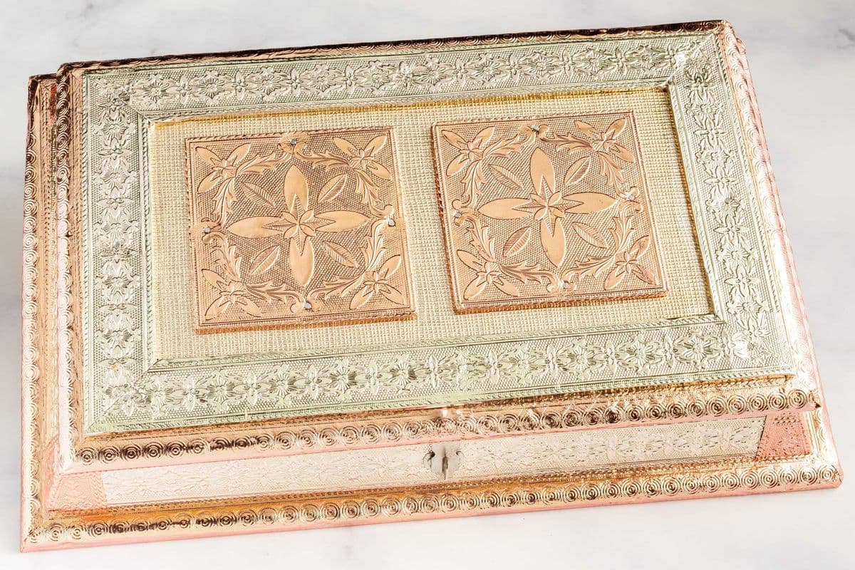 Double Square Lrg - Dry Fruit Box