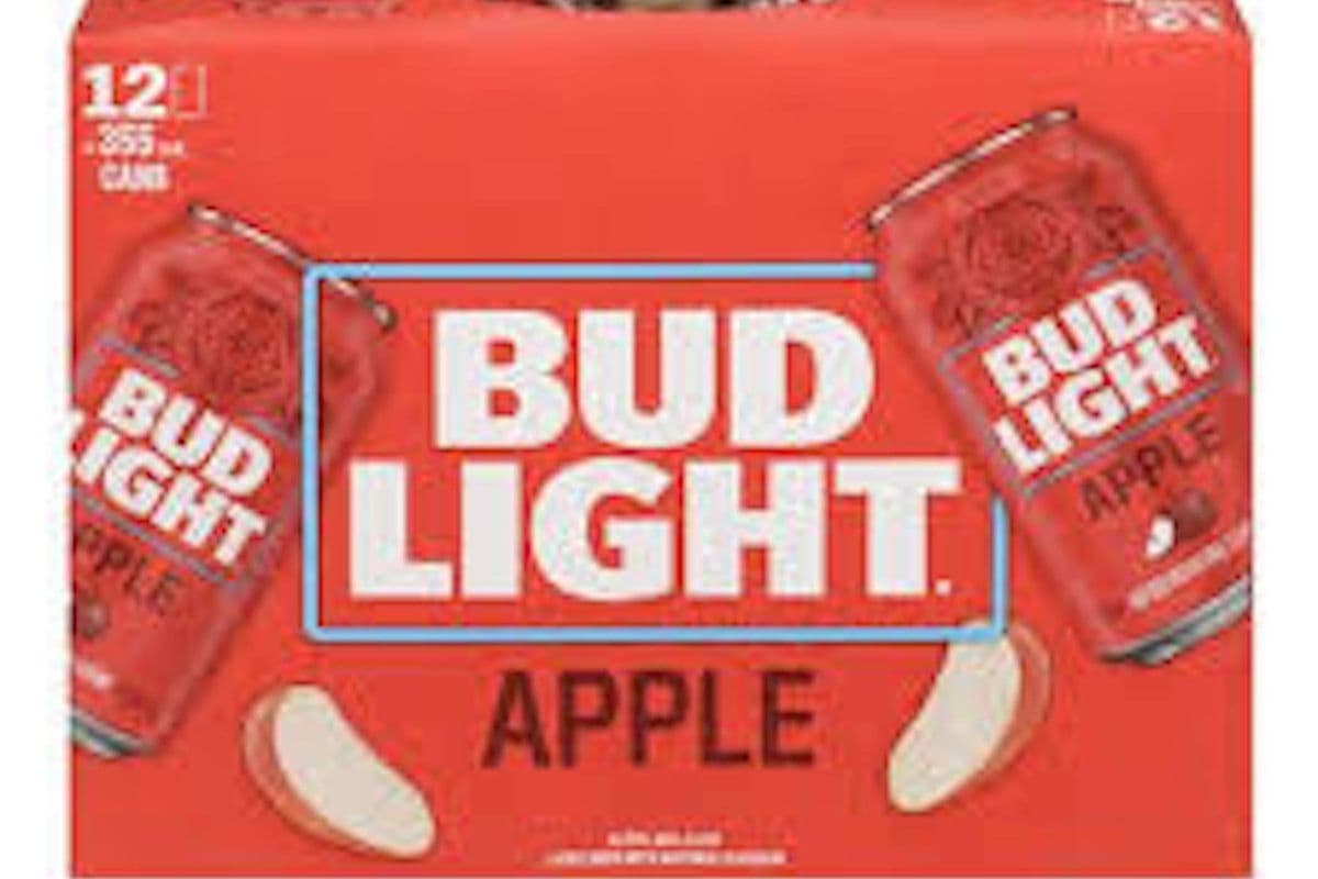 Bud Light Apple 12 cans (12 x 355 ml Cans)