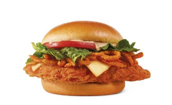 Ghost Pepper Ranch Chicken Burger