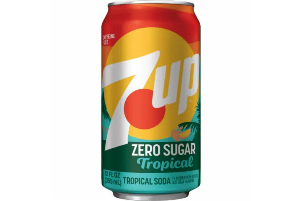 7up Tropical Zero Sugar Can (355ml)