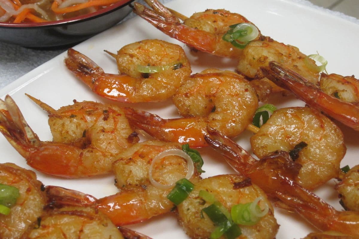 105. Shrimp Saté