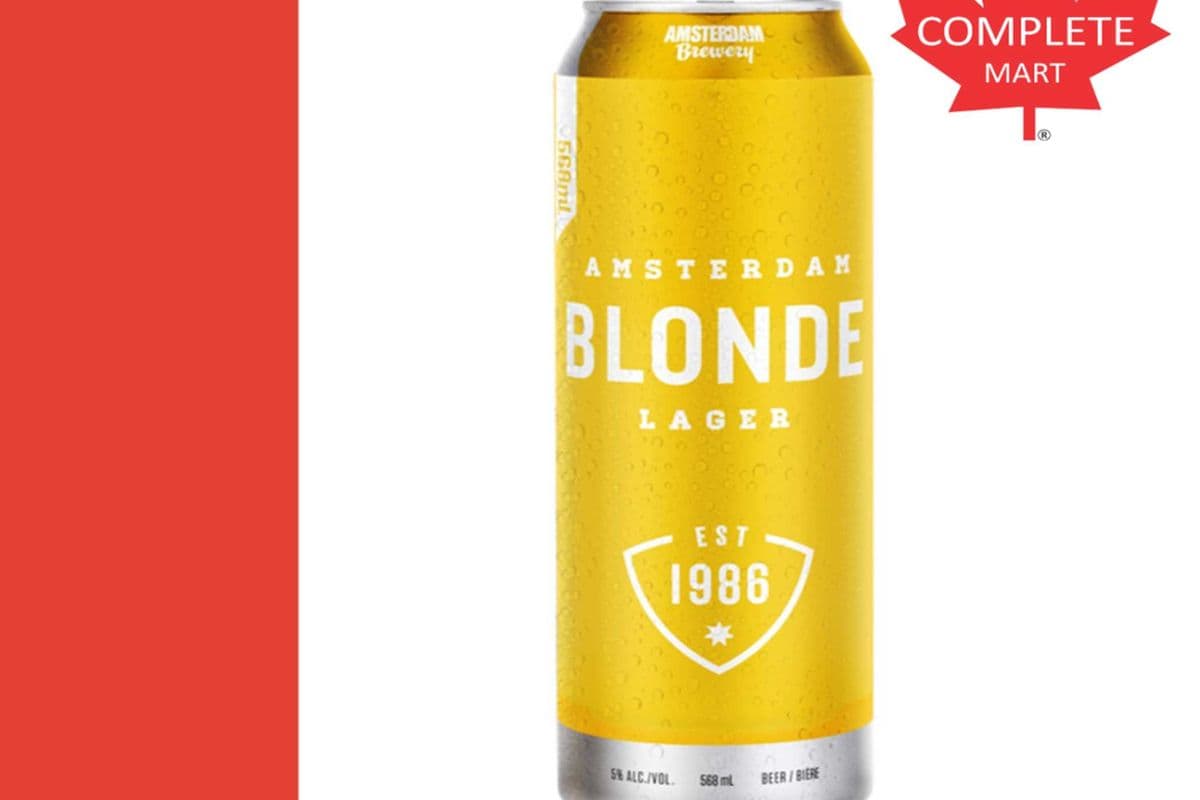 AMSTERDAM BLONDE LAGER 568ML (1 x 568ML)