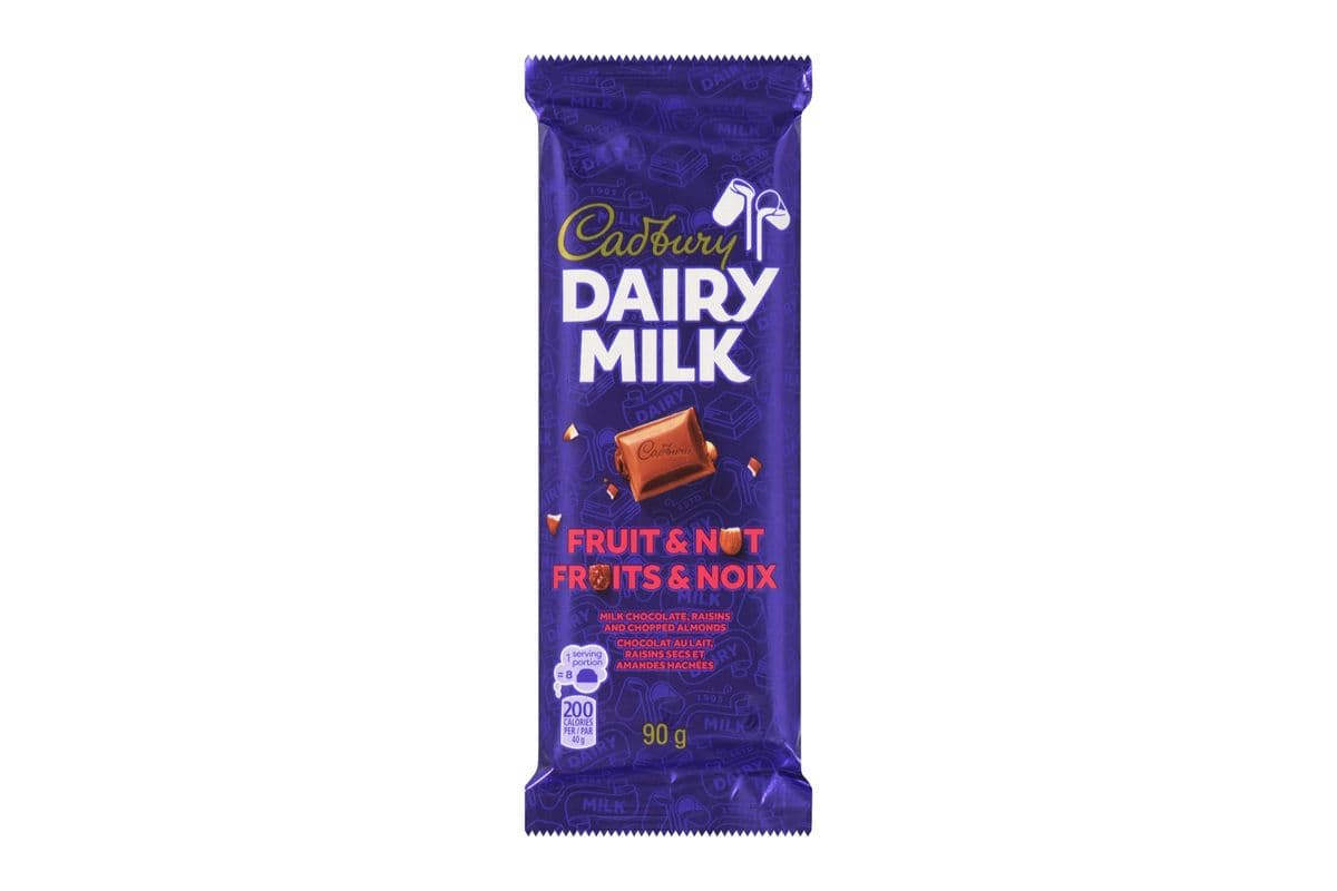 Cadbury Dairy Milk Fruit & Nut (90g) 77793