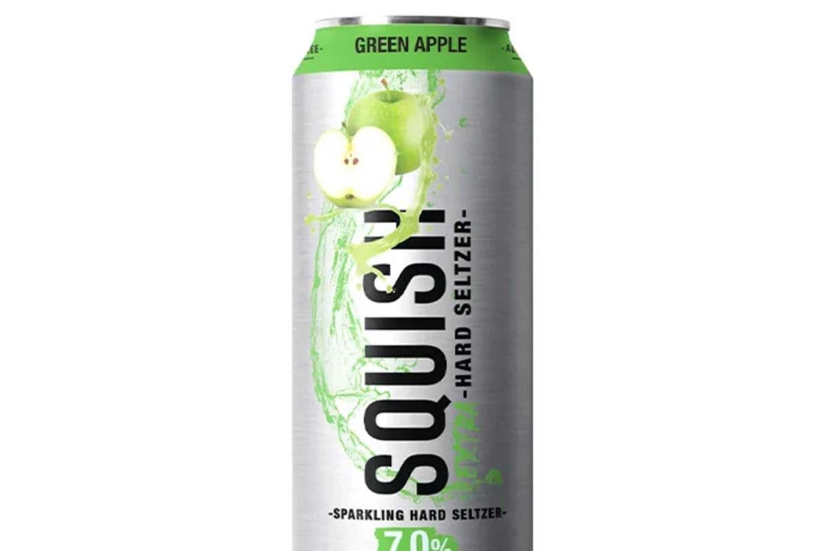 Squish Extra Hard Seltzer Green Apple 473 ml (1 x 473ml)