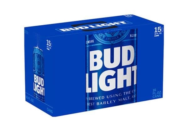 Bud Light (15 Cans) (1 x 355 ml Can)