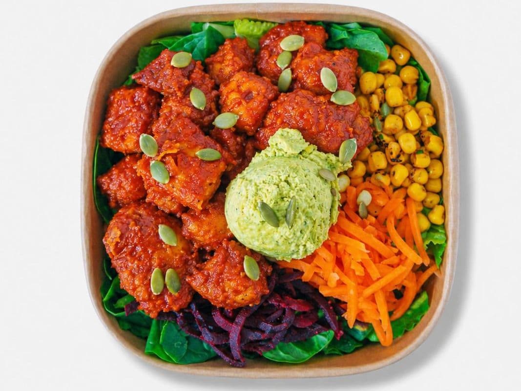 TOFU CAULIFLOWER BOWL.
