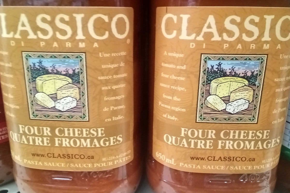 Classic four cheese pasta sauce 650 ml