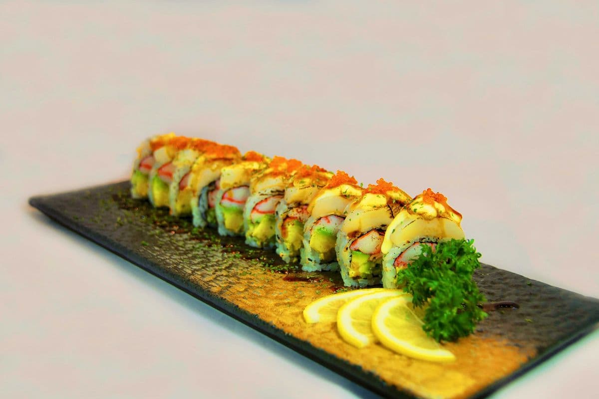 Baked Scallop Roll
