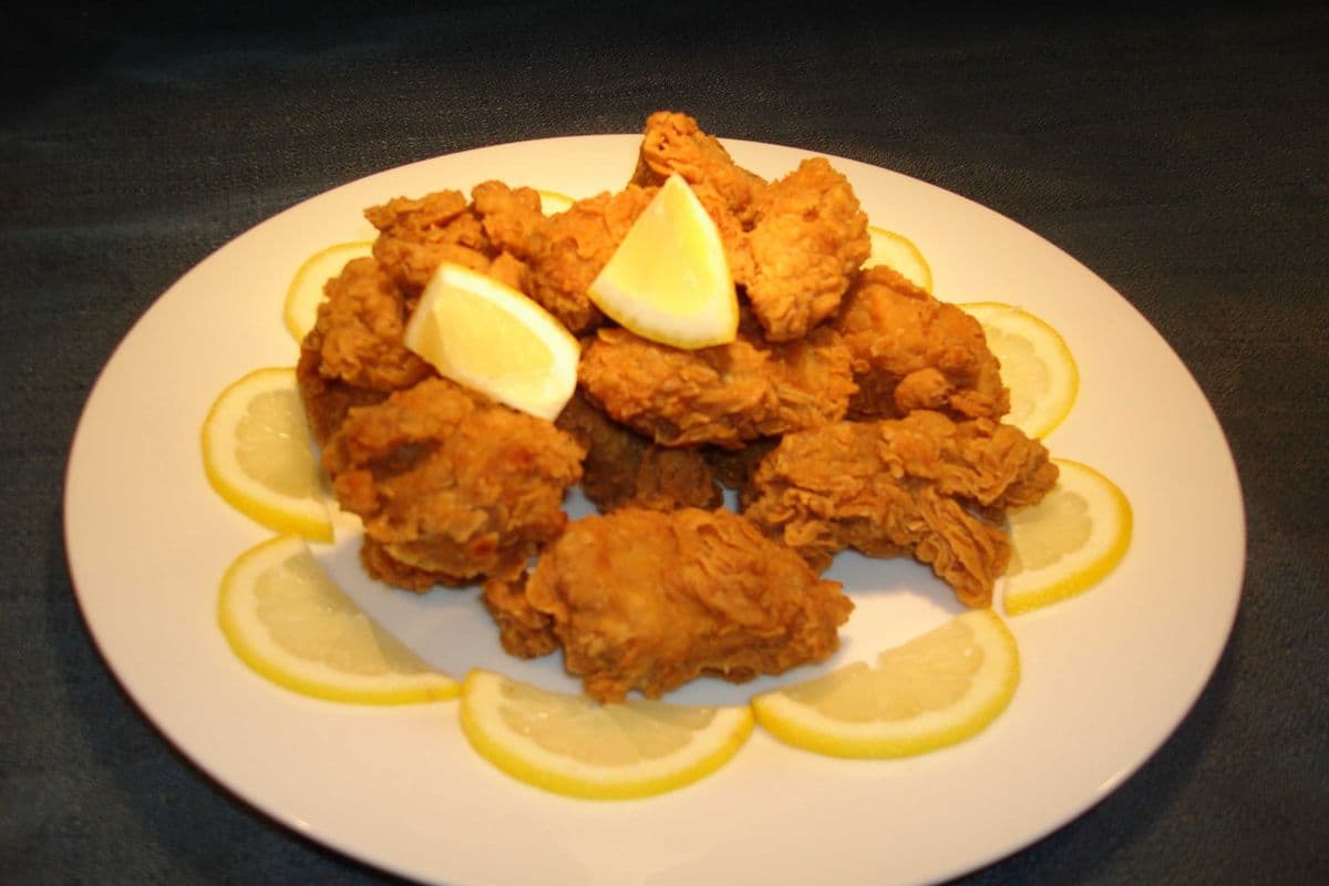 14. Deep Fried Dry Garlic Ribs