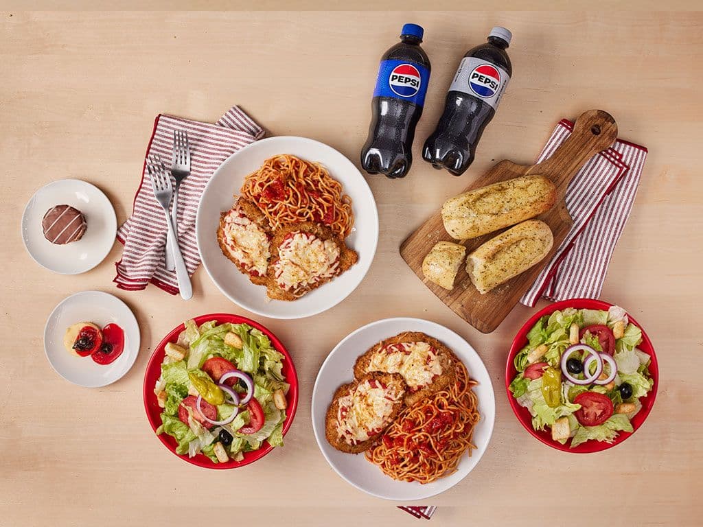 Mario's Chicken Parmigiana Dinner For Two
