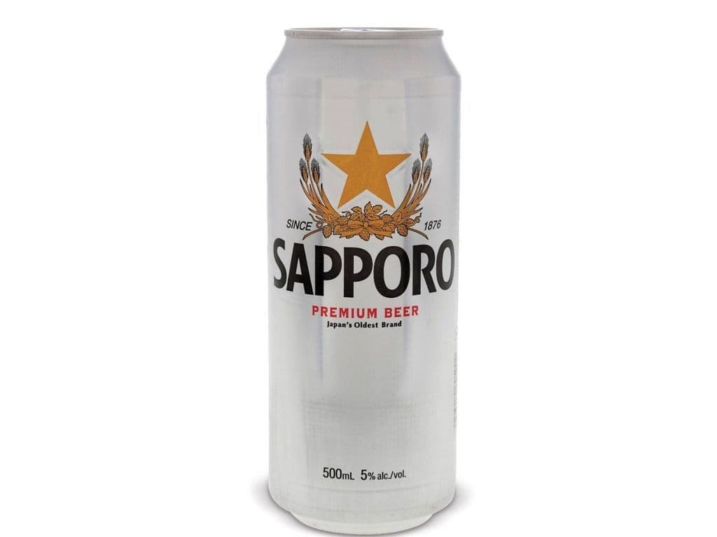 Sapporo Can (500mL)