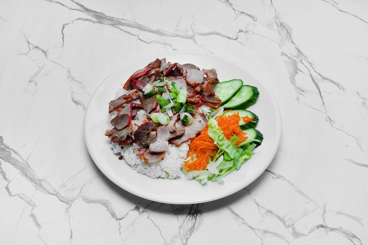 46A. Charsiu Pork On Rice