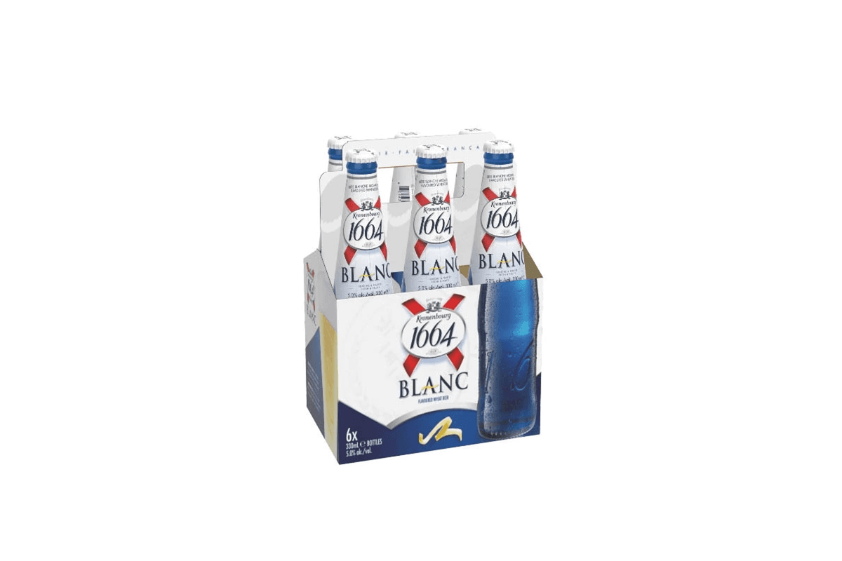Kronenbourg 1664 Blanc 330ml 6pk Bt
