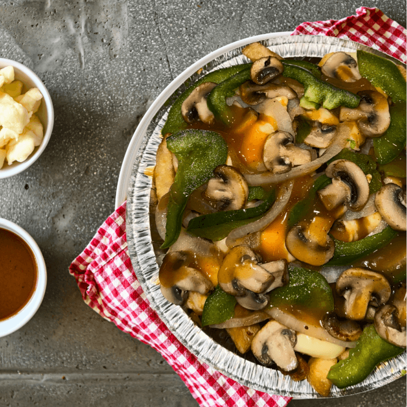 Poutine Végétarienne 24oz / Vegetarian Poutine