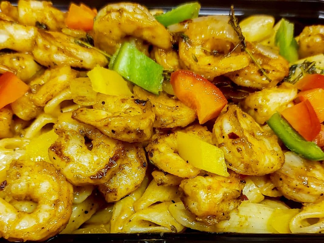 Shrimp Alfredo Pasta