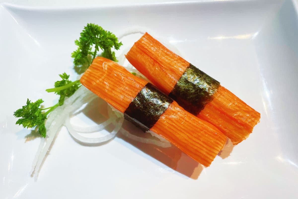 Crab Meat (Kani) Sushi (2 pcs)