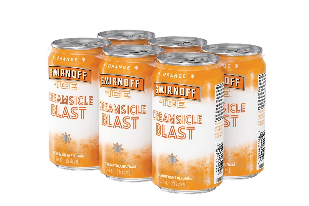 Smirnoff Ice Creamsicle Blast (6 x 355 ml)