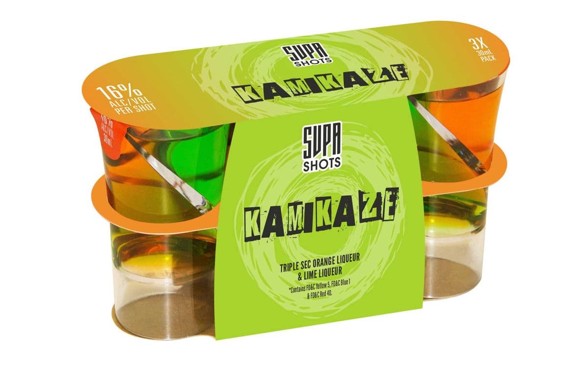 SUPA SHOTS-KAMIKAZE (3 x 3*30ML)