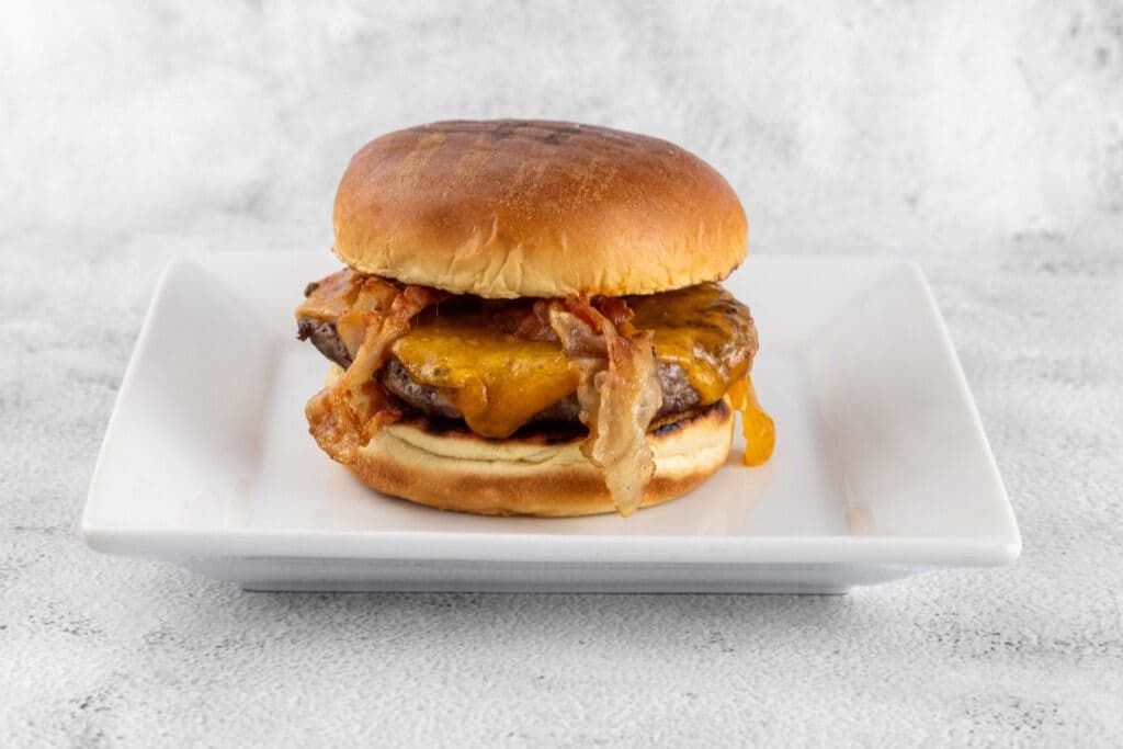 Bacon cheese burger