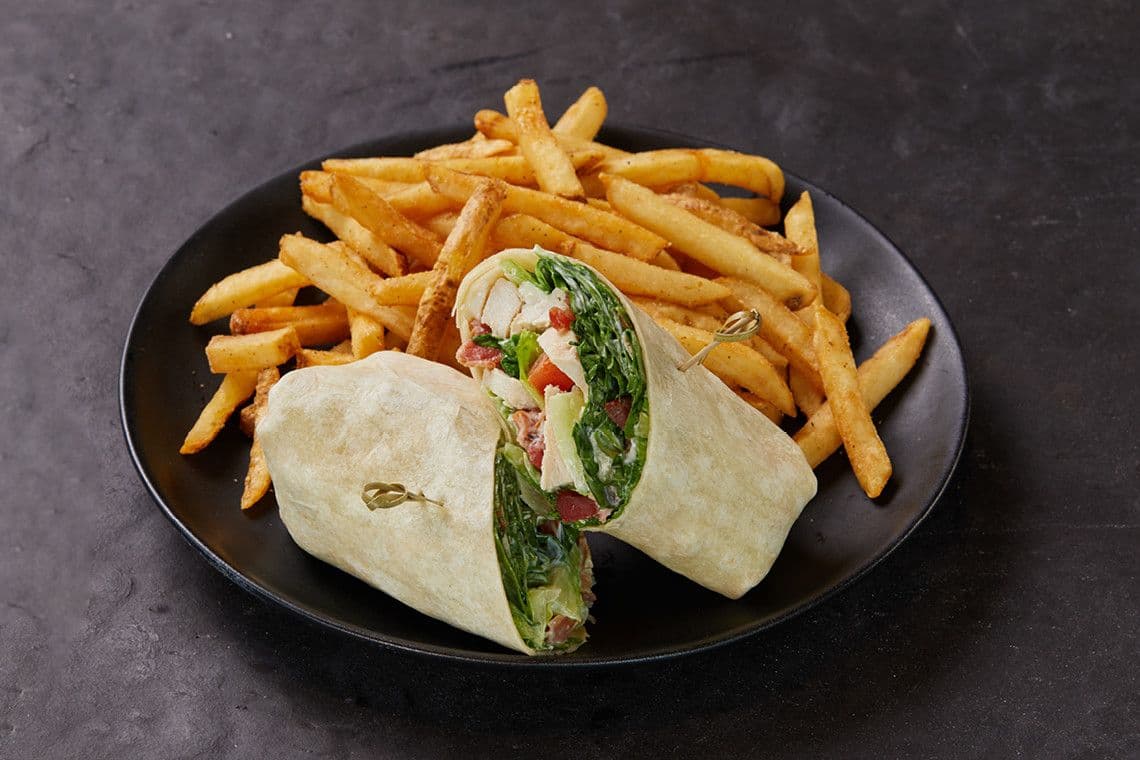 WRAP BLT AU POULET / CHICKEN BLT WRAP