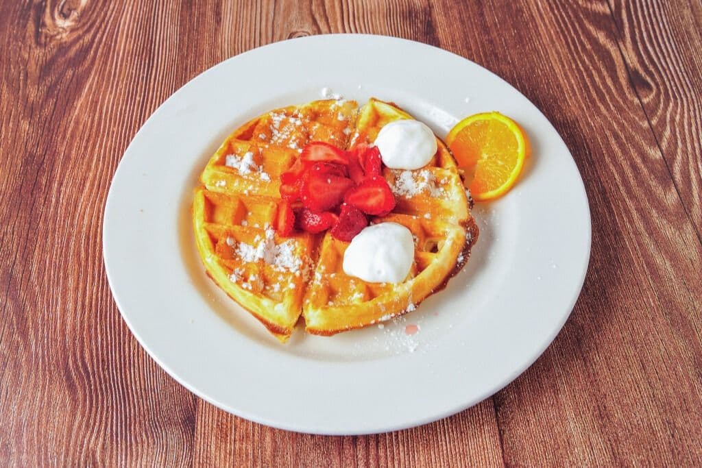 Pearl Sugar Waffles