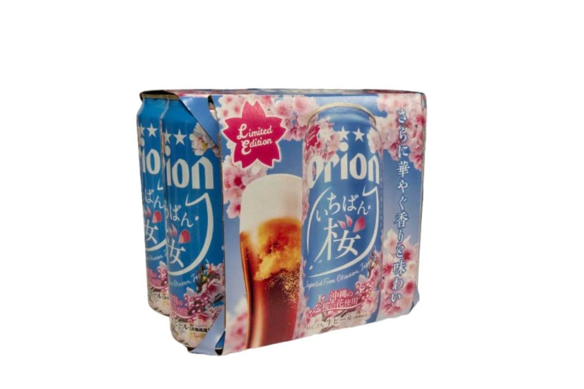 Orion Ichiban Sakura (6 x 500ml Tall Can)