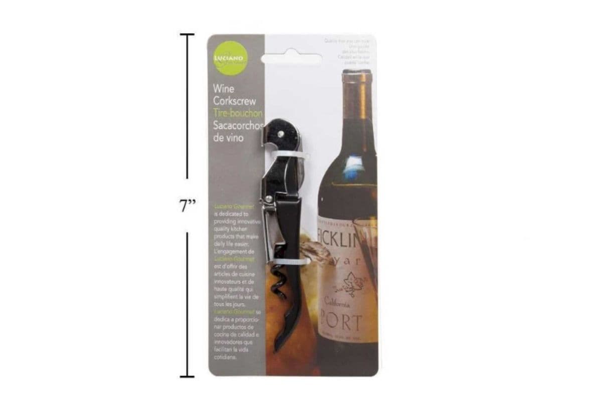 Pocket Bottle Oepner/Cork Screw with mini knife