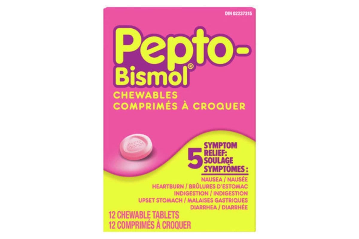 Pepto Bismol Chewable (12 tabs)