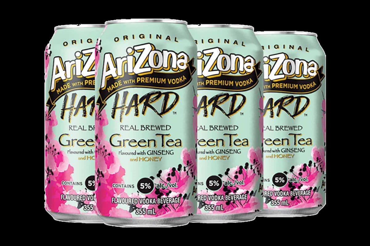 ARIZONA HARD GREEN TEA (6 x 355ML CANS) (6 x 355ML)