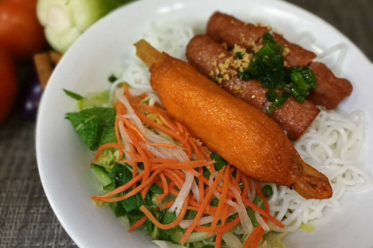 446. Bun Chạo Tom Nem Nuong