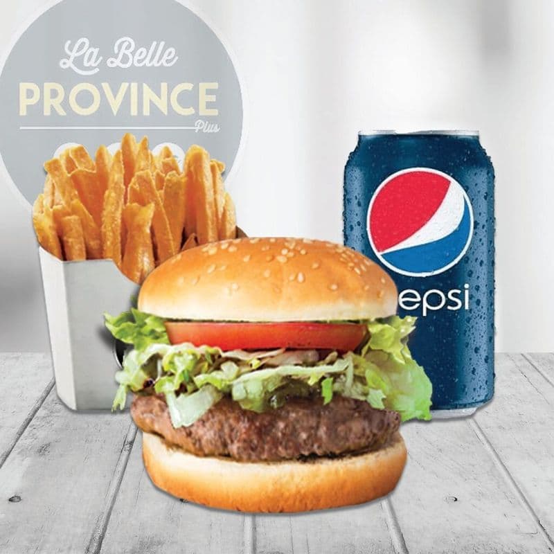 Trio Hamburger classique
