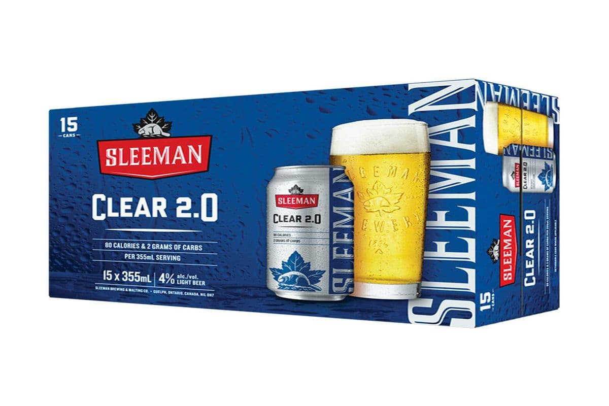 Sleeman Clear 2.0 15cans x355ml (15 x 355ml)