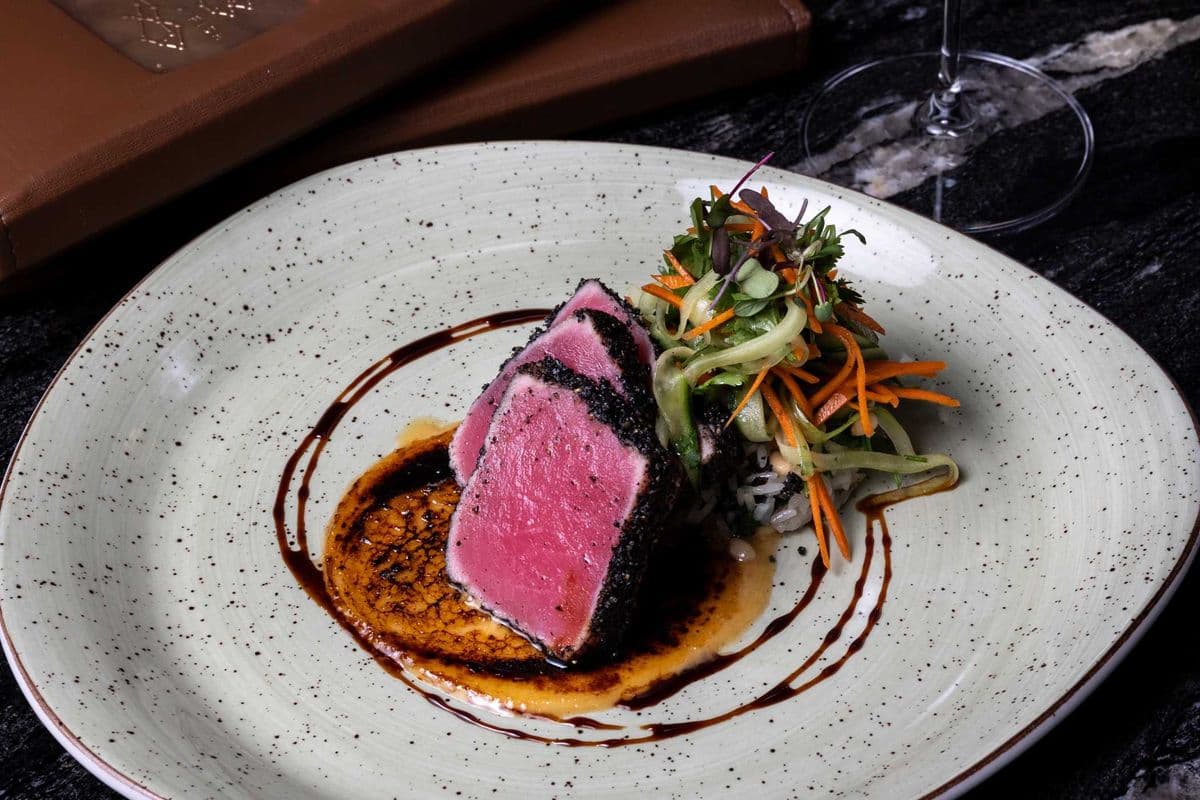 Black Sesame Seared Ahi Tuna