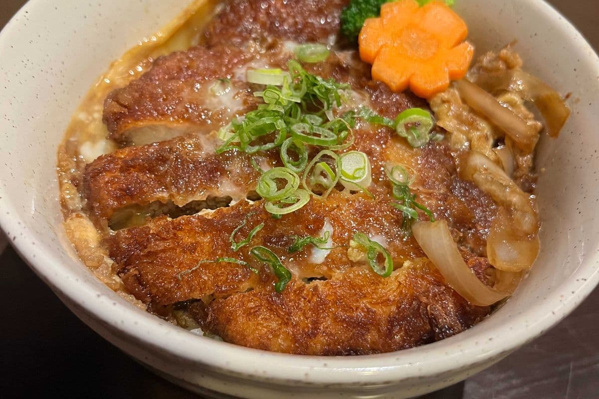 Omelette Ton Katsu don
