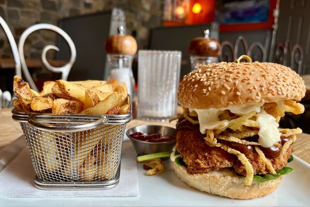 BBQ Chicken Burger