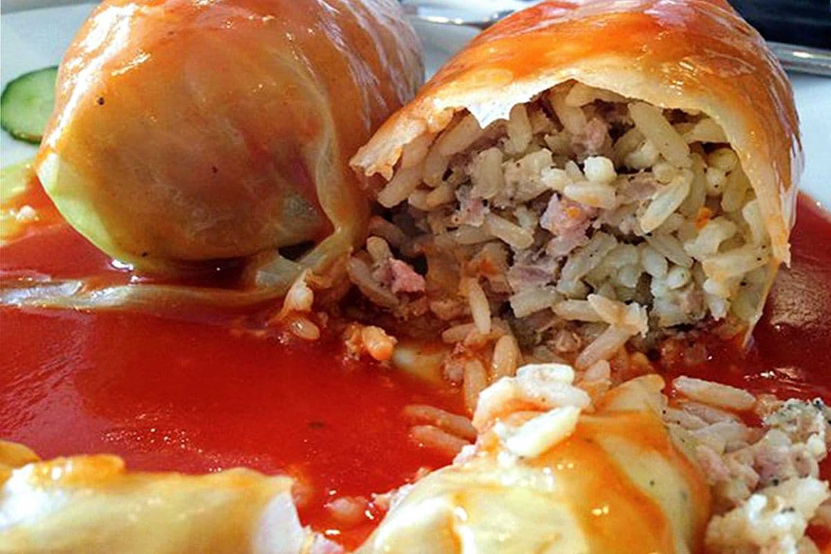 Single Pork Cabbage Roll