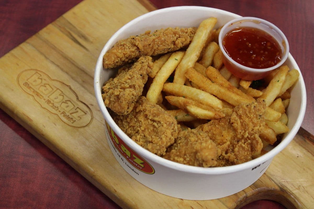 Chicken Tender (5 pcs) with Fries