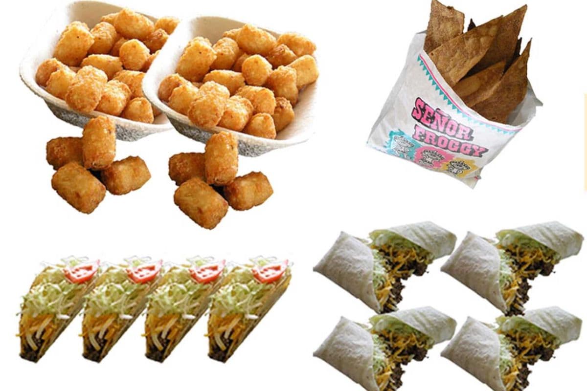 Family Pack B - Four Crisp and Four Soft Tacos