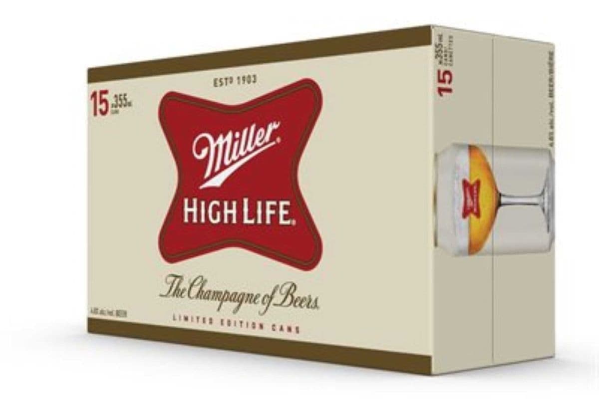 Miller Highlife (15-Pack) (1 x 355ML CAN)