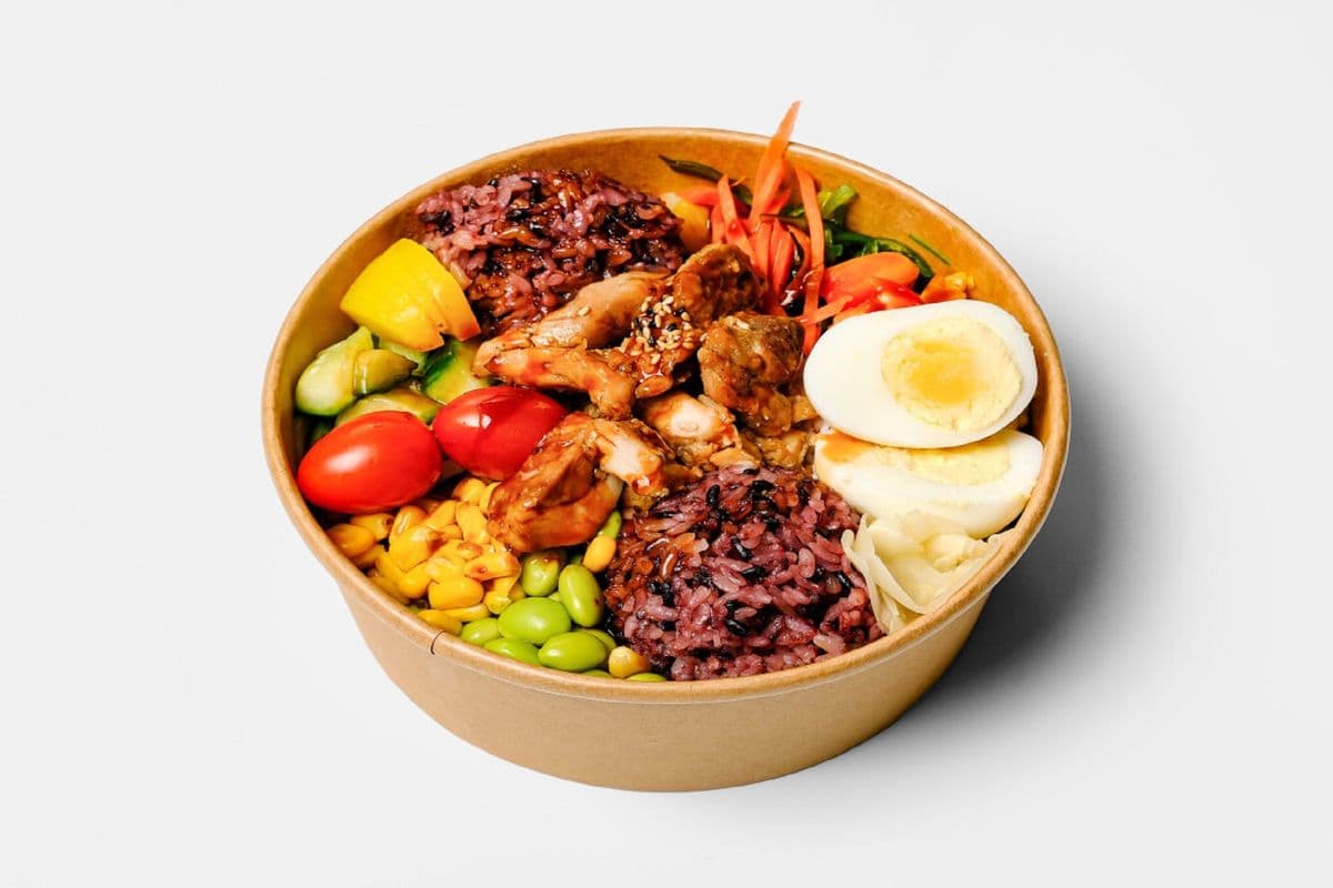 Chicken and Egg Poke