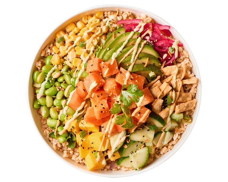 Poke Salmon