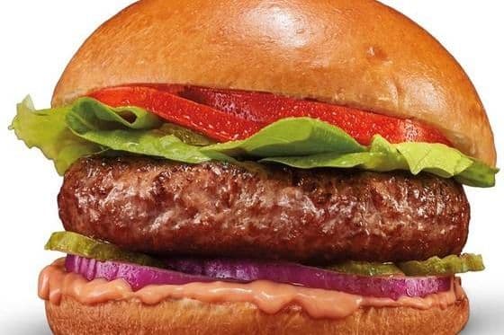 Single Beyond Meat Burger