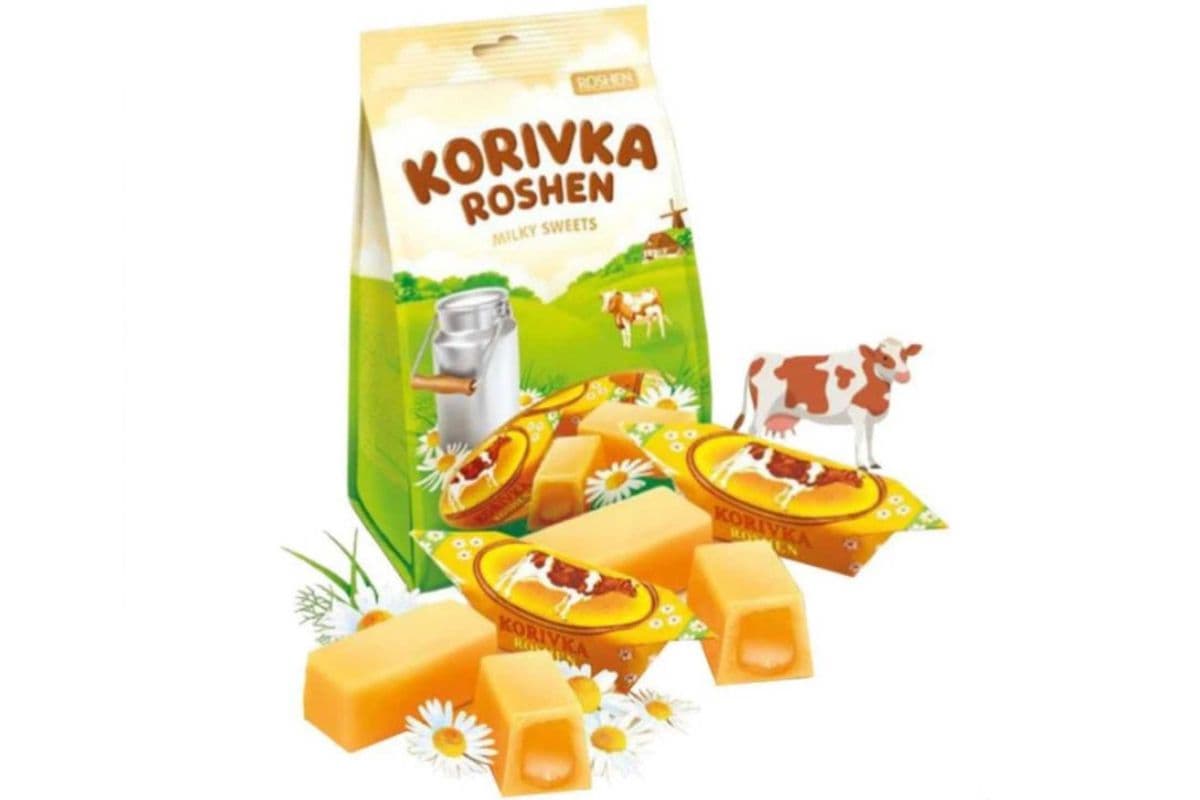 Roshen Korivka - Milky Sweets and Cream Fudge (205g)