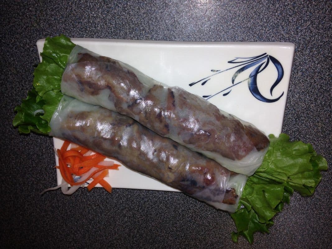A3. Grilled Pork Salad Roll - Goi Cuon Thit Nuong (2 rolls)