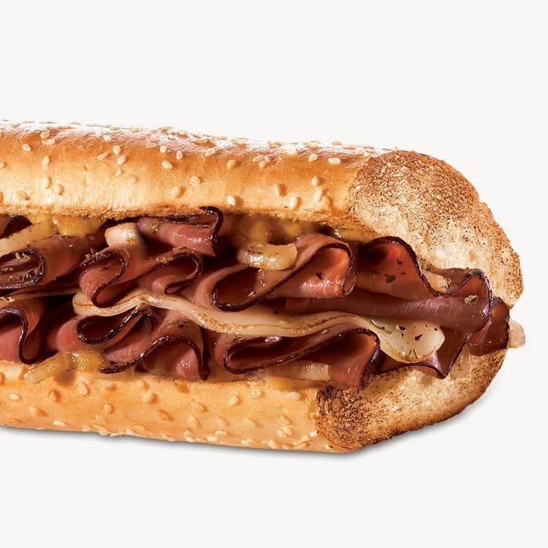 12" Sub Black Angus Peppercorn Sub