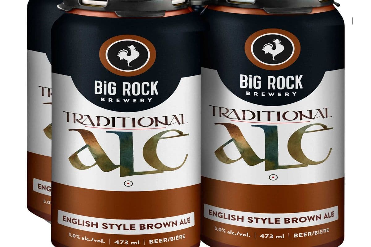 BIG ROCK TRADITIONAL ALE 4*473ML (1 x 473 ML )