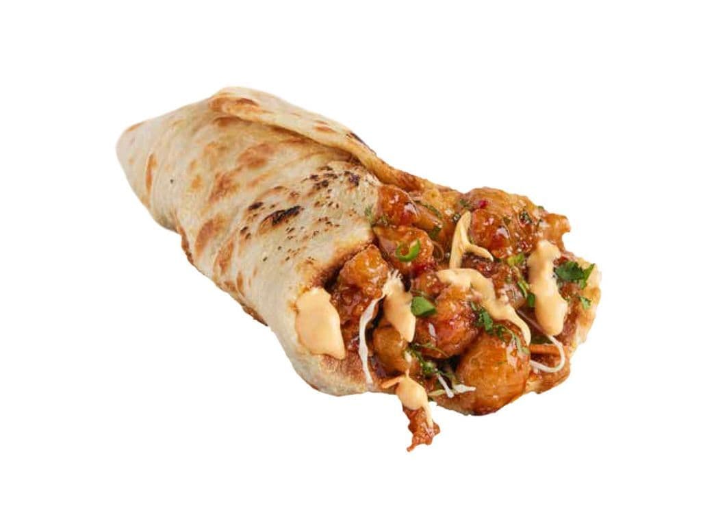 Butter Chicken Naan Roll