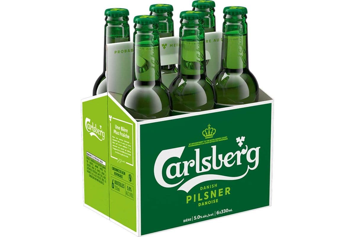 Carlsberg (6 x 330 ml Bottles)