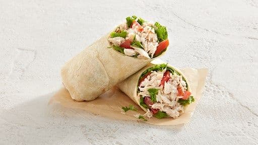 Tuna on a wrap