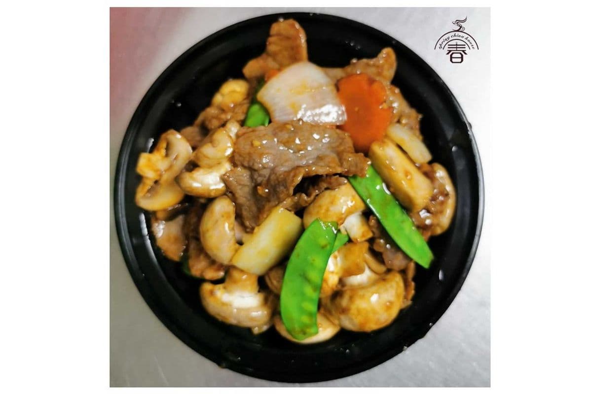 74. Beef with Mushrooms